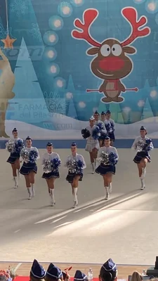 Coreografia Classic Pom - Vista dall'alto — Majorettes Onda Azzurra, Jesolo