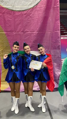 Trio Pom - 5° Posto Mondiale — Majorettes Onda Azzurra, Jesolo