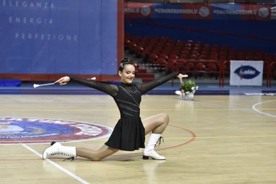 Solo Bastone - Dettaglio tecnico — Majorettes Onda Azzurra, Jesolo