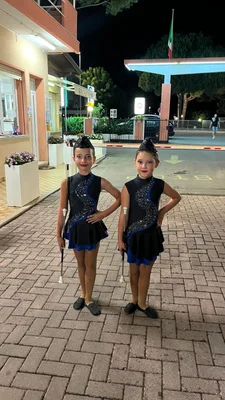 Duo Cadette - Tecnica del Bastone — Majorettes Onda Azzurra, Jesolo