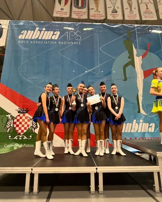 Podio Gruppo Junior - Classic Baton — Majorettes Onda Azzurra, Jesolo