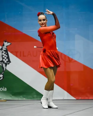 Solo Bastone Senior - Tema Spagna — Majorettes Onda Azzurra, Jesolo