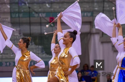Il Mito di Icaro - Senior Baton Flag — Majorettes Onda Azzurra, Jesolo