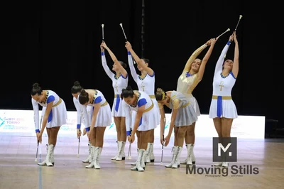 Cesare e Cleopatra - Exhibition Baton — Majorettes Onda Azzurra, Jesolo