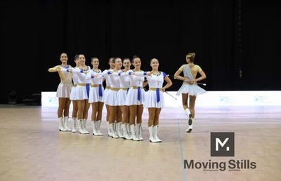 Cesare e Cleopatra - Exhibition Baton — Majorettes Onda Azzurra, Jesolo