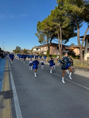 Carnevale di Eraclea 2026 - Sfilata Mascherata — Majorettes Onda Azzurra, Jesolo