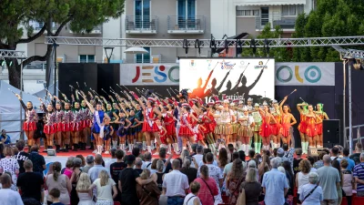 La cerimonia di apertura del festival — Majorettes Onda Azzurra, Jesolo