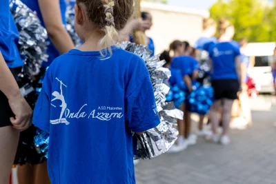 La maglia dell'A.S.D. Majorettes Onda Azzurra — Majorettes Onda Azzurra, Jesolo